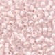 Miyuki seed beads 8/0 - Blush lined crystal 8-215